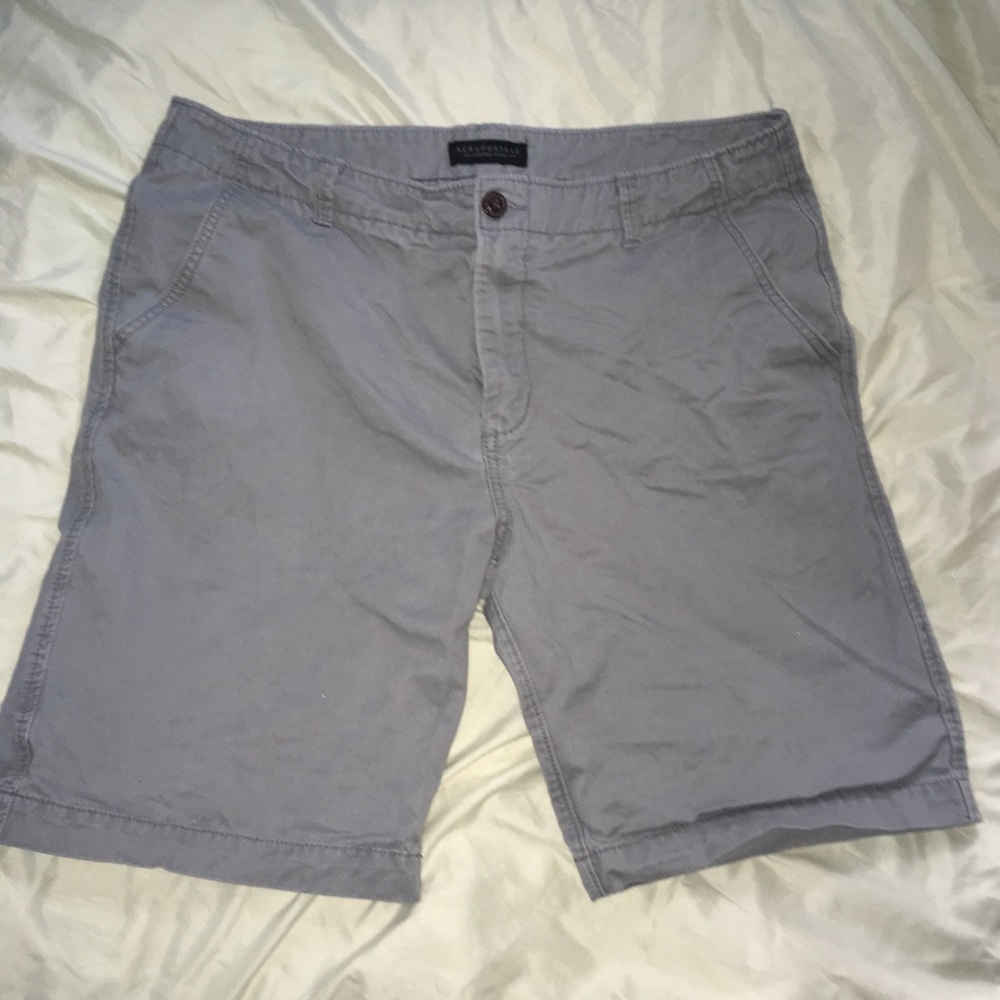 Grey Aeropostale Chino Shorts
